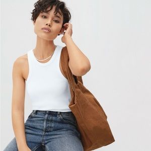 Everlane, Ribbed Cutaway Tank, size: XS